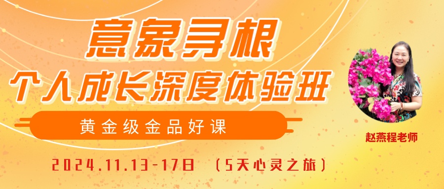 2024年11月 广东深圳赵燕程意象寻根个人成长深度体验班